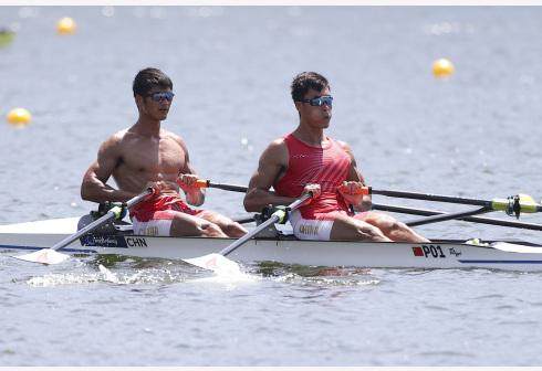 娱乐平台-赛艇男子双人双桨 湖南选手张亮与队友晋级半决赛