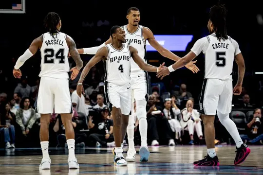 ESPN预测开拓者vs马刺：开拓者胜率19.9%，马刺胜率80.1%